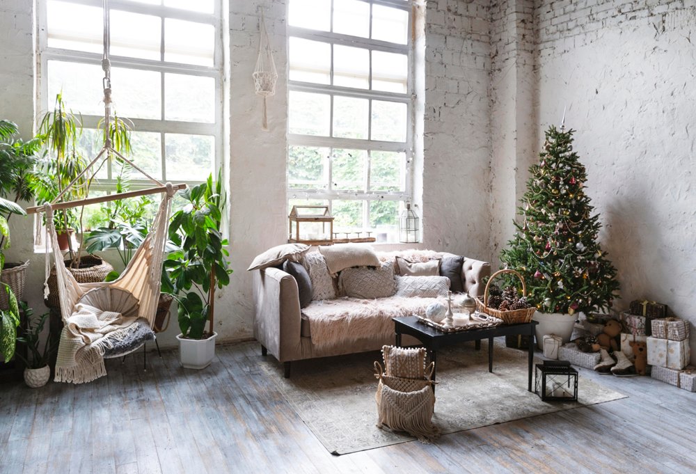 Wnętrze w ciepłej tonacji