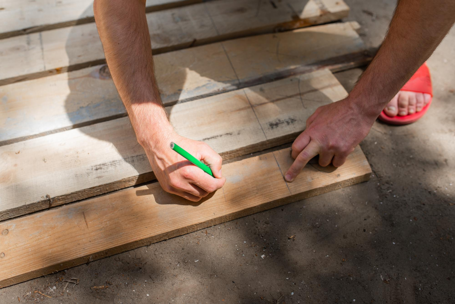 Montaż podłogi dębowej